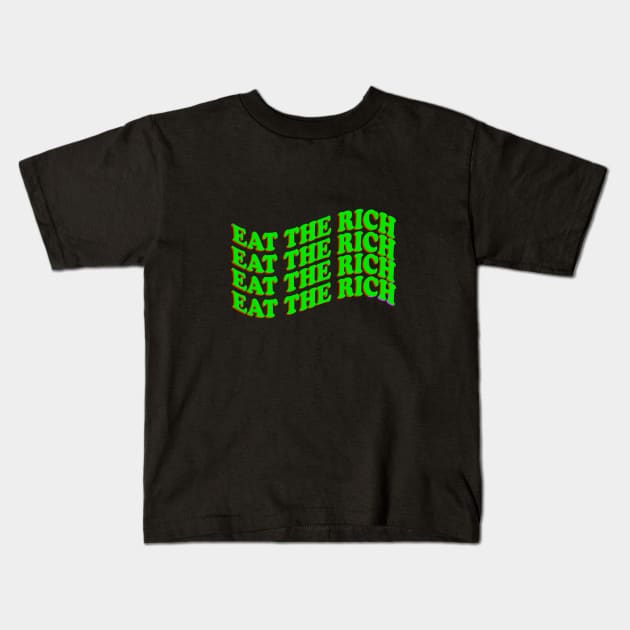 Time to Eat Kids T-Shirt by EwwGerms